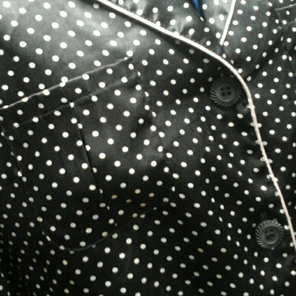 Satin Pajama Top ~ NWOT - Picture 3 of 3